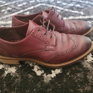 ECCO Women's Sartorelle 25 Tailored Tie Oxford Bordeaux